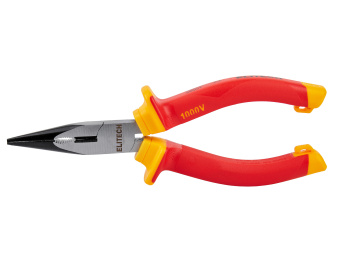 Длинногубцы Elitech 120401 диэлектрические, 160мм, 1000В, CrV   207124