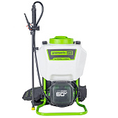 Опрыскиватель ранцевый аккум.сад. Greenworks GW-BPS60 (60V без АКБ и ЗУ) 5300107