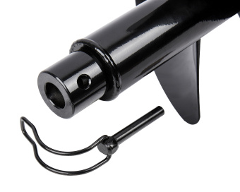Шнек Elitech 250мм, L800мм, двухзаходный 0809.027400 для грунта 210871