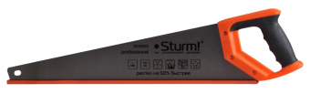 Ножовка Sturm по дереву,500мм,7-8 зуб на дюйм, проф.,каленый зуб, 3D 2100103