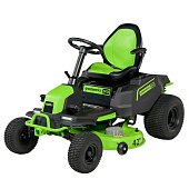 Трактор садовый аккум. Greenworks GC82LT107 (82V, без АКБ и ЗУ) 7404507