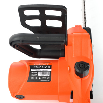 Электропила PATRIOT ESP 1614 (1,5кВт, шина 14"/35см, поперечный двигатель) 220301614