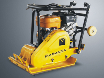 Виброплита MS 60-4 Masalta (4,0кВт (4,5л.с.),62кг,5600об.,10,5кН,450 м²/ч,108x40x80) ВИБ051