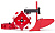 Окучник с металлич колесами Pubert, ECO, COMPACT, Caiman ECO, ELITE 8000020104