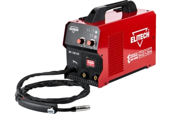 Сварочный полуавтомат Elitech ДМ ИС 120 СП(MIG/MAG,,3.5кВт,30-120A(MIG),20-120А(MMA),ПВ=120А/60%)