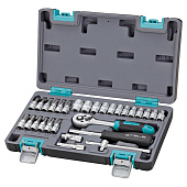Набор инструментов Stels 1/4", CrV пластик.кейс 29 предм 14100