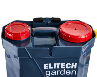 Опрыскиватель Elitech ОСА 16 аккум.,12В свинцово-кислотная батарея,бак-16л, форсунки =4шт 210638