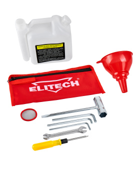 Мотобур  ELITECH HD EA 70D43 (2-такт,70см3,2.5кВт/3.3л.с,вал-ф20мм,шнек-ф4-30см,бак1.4л,11кг)