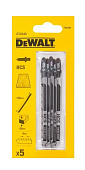 Пилки для лобзика DEWALT дерево HCS TD101DP 5шт. DT2049-QZ