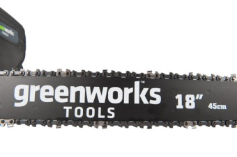 Пила цепная электрическая Greenworks GCS2046 (2000Вт, 45см) 20037