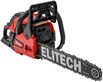 Бензопила Elitech ПБ 5226C (52см3,1.9кВт\2.6л.с.,шина38см,3200-12000об\мин,шаг-0.325",паз-1.3мм)