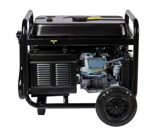 Бензогенератор Elitech HD GES 10000ЕWS-3 (4-т,380/220В-мак8.5/7.7,ном8/7.2кВт,12В,1р230В-16А, 102кг)