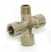 Переходник Ellitech 0704.005104 крестовина 3х1/4" (мама), 1х1/4" (папа) 20 шт 177544