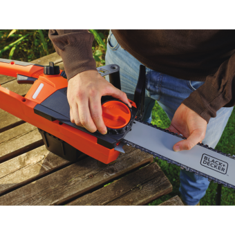 Пила цепная электрическая Black+Decker CS2245-QS (2200Вт, 45см)