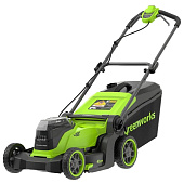 Газонокосилка аккум. Greenworks GD24X2LM411 (24V, 41см,c 2 АКБ и ЗУ) 2520907UD