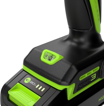Дрель-шуруповерт аккум. Greenworks DD345 (24V, б/щет, 27/45 Нм,13мм,1х2Ач,ЗУ,кор) 3708307CUA