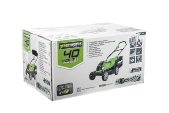 Газонокосилка аккум. Greenworks G40LM35 (40V, 35см, без АКБ и ЗУ) 2501907