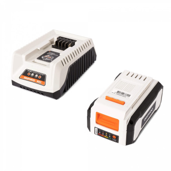 Снегоуборщик аккум.DAST 5040Li BATTERY SET DAEWOO (40В, шир.51, выс.31, ЗУ, 1АКБ 4,0Ач)