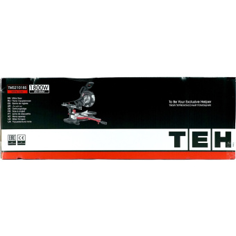 Пила торцовочная TEH TMS21018S (1800Вт, 210мм, 3200/4600об/мин)