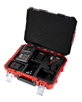 Гайковерт Elitech HD CW2004SL (ударн.,20В,2х2.0Ач,ELP,0-2400у\м,410Нм,кв 1\2",2.1кг,ч,М10-М20,чем)