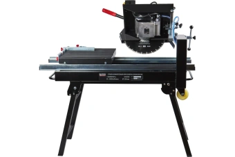 Станок камнерезный Elitech HD SCM 2235F09 (2000Вт,диск350х25.4мм,каретка 900мм,рез-90/65мм,82кг)
