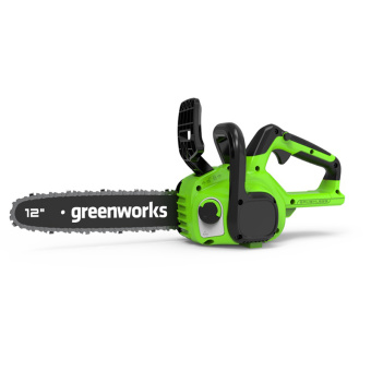 Пила цепная аккум. Greenworks GD24CS30K2 (24V, 30см, бесщет., c 1хАКБ 2 Ач и ЗУ) 2007007UA
