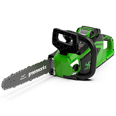 Пила цепная аккум. Greenworks GD40CS15K2 (40V, 35см, бесщет., до1,5 КВ, БЕЗ АКБ и ЗУ) 2005707