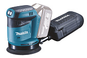 Эксцентр. шлифмашина аккум. Makita DBO180Z (18В,Li-ion,ф125мм,7000\9500\11000об\м,1,7кг,б/акк.,з/у)