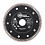 Диск алмазный TRIO DIAMOND 125*8*22 Турбо Grand Hot press горячая пайка, ультра тонкий GTT702