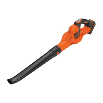 Воздуходув аккум. Black+Decker GWC1820PC-QW (18В,акк2.0 Ач Li-Ion, воздушный поток 209 км/ч, 2скор.)