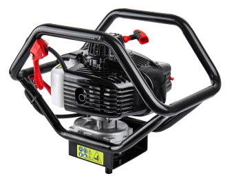 Мотобур  ELITECH HD EA 70D43 (2-такт,70см3,2.5кВт/3.3л.с,вал-ф20мм,шнек-ф4-30см,бак1.4л,11кг)