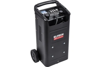 Устройство пуско-зарядн. Elitech EBC 400/240 (12/24В,1.6/8.0кВт,18/40А,40-700Ач,240А,15.4кг) 206813