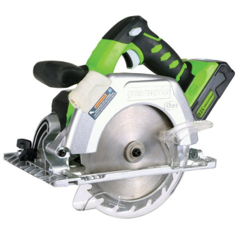 Пила циркулярная аккум. Greenworks G24СS  (24V ,без АКБ и ЗУ) 1500107