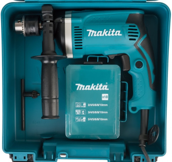 Дрель Makita HP 1630 (710 Вт, 0-3200 об/мин, 0-48000 уд/мин, 1.9 кг) 