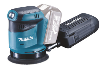 Эксцентр. шлифмашина аккум. Makita DBO180Z (18В,Li-ion,ф125мм,7000\9500\11000об\м,1,7кг,б/акк.,з/у)