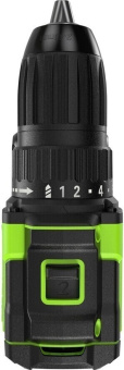 Дрель-шуруповерт аккум. Greenworks DD345 (24V, б/щет, 27/45 Нм,13мм,1х2Ач,ЗУ,кор) 3708307CUA