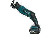 Пила сабельная Makita DJR185RME (б\щ,18В,2х4АчLi-ion,0-3000об\м,ход-13мм,рез-50мм,1.5кг,чем) 