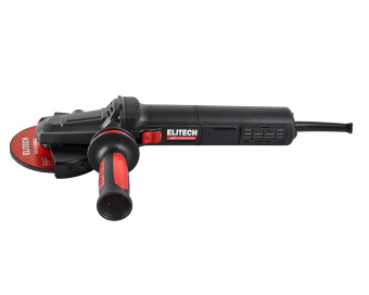 УШМ Elitech HD AG 1512E (б/щет.125мм,1500Вт,4000-9000об/мин,2.5кг,чем,QUICK-FIX,быстр.кожух,пл.пуск