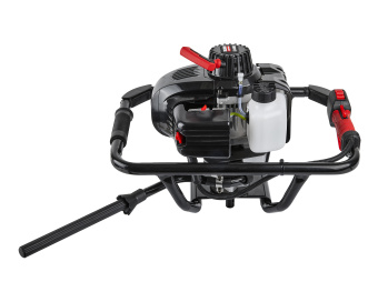 Мотобур  ELITECH HD EA 64ES (2-такт,64см3,2.2кВт/3л.с.,7500об/мин,шнек-ф4-30см,бак1.4л, 11,4кг)