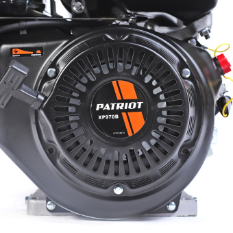 Двигатель PATRIOT XP 970 B (9,0л.с.; 270см³; 3600об/мин; бак 6,5л.; хвостовик 25мм, шпонка; вес 25кг