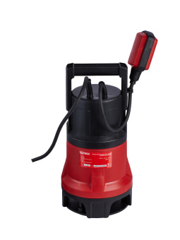 Насос Elitech НПД 400-35П погружной дренажный (400Вт,133л/м,Н=5.5м,гряз/вод(вкл35мм),пластик.корпус)