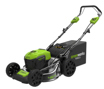 Газонокосилка аккум. Greenworks GD40LM46SPK4(40V,46см,самоход,бесщ1хАКБ 4Ач и ЗУ) 2506807UB
