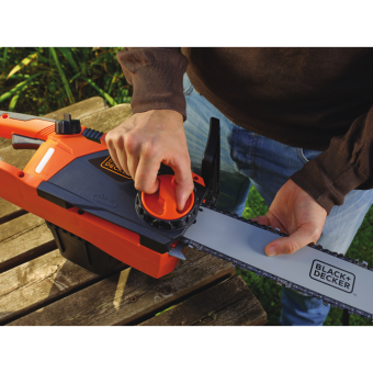 Пила цепная электрическая Black+Decker CS2245-QS (2200Вт, 45см)