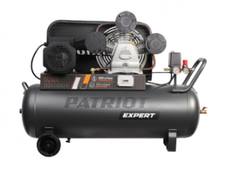 Компрессор PATRIOT KRX 580 L100D (поршневой, ременной, маслян, 580л/мин, 100л, 10бар, 3,0кВт, 400В)