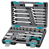 Набор инструментов Stels 1/2", CrV пластик.кейс 31 предм 14102