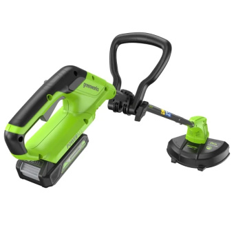 Триммер аккум. Greenworks G24LT251 (25см, 1АКБ*2,0Ач и ЗУ) 2113307SA