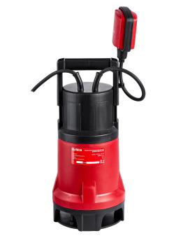 Насос Elitech НПД 750-35П погружной дренажный (750Вт,225л/м,Н=8м,гряз/вод(вкл35мм),пластик.корпус) 