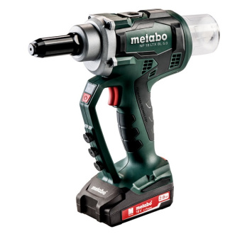 Заклепочник аккумуляторный Metabo NP 18 LTX BL 5.0 . 2х4.0 LiHD 619002800