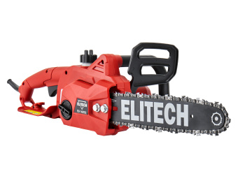 Электропила Elitech ДМ ПЭ 142ПО (1400Вт,шина30см,шаг3/8",паз1.3мм,4,8кг,поперечное распол. дв-ля) 