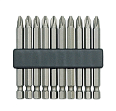 Набор бит 10шт 1/4" PH1*25мм Vorel 65610-V